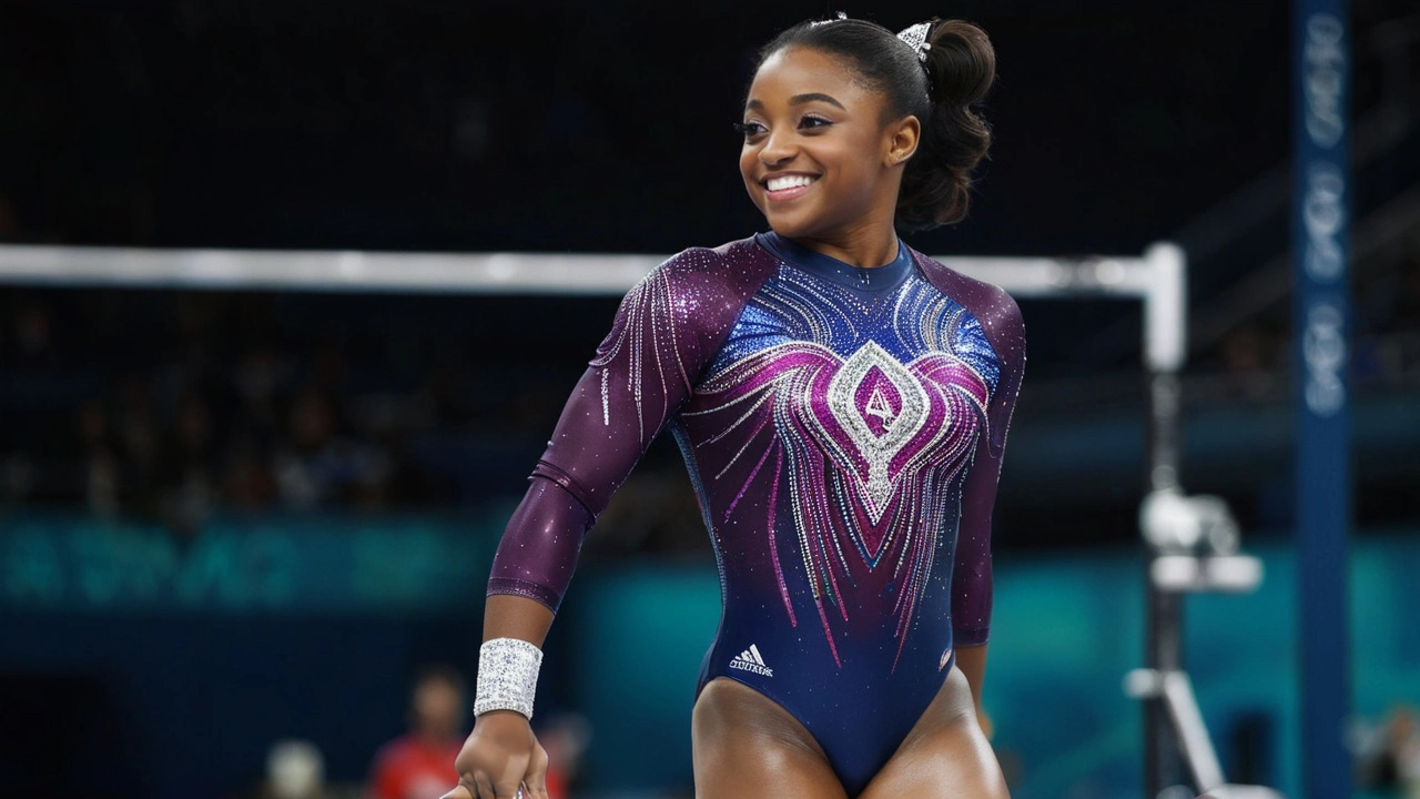 Simone Biles Brilha nas Olimpíadas de Paris Mesmo com Incômodo na Panturrilha