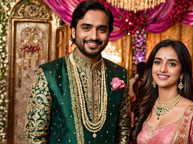 Anant Ambani e Radhika Merchant Celebram Casamento em Cerimônia Luxuosa em Mumbai