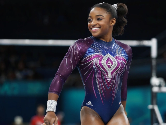 Simone Biles Brilha nas Olimpíadas de Paris Mesmo com Incômodo na Panturrilha