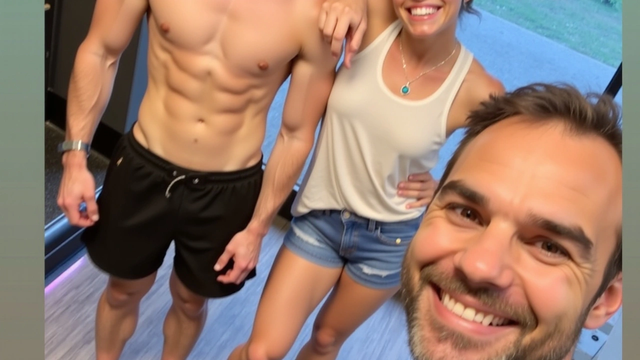 Angelica e seu filho Benício fazem treino conjunto para fortalecer laços e saúde