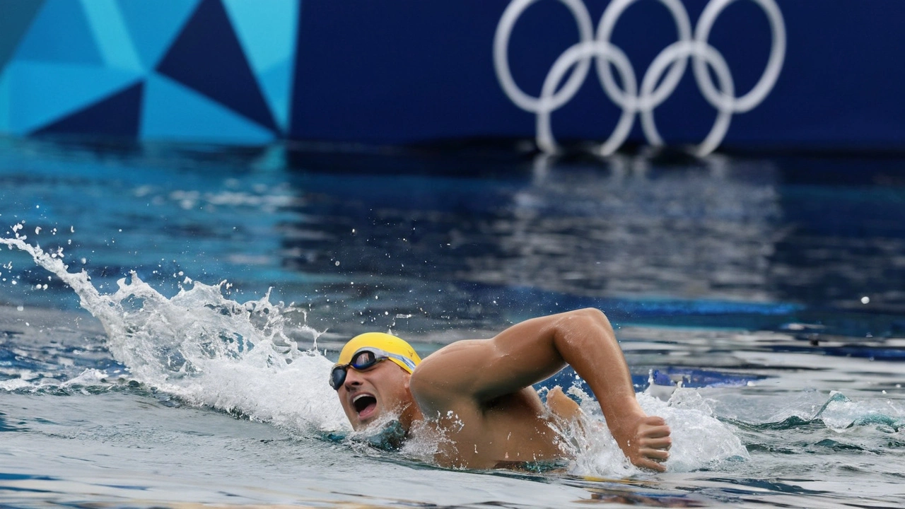 Desistência Surpreendente de Guilherme Costa na Maratona Aquática de Paris 2024 Abala Expectativas