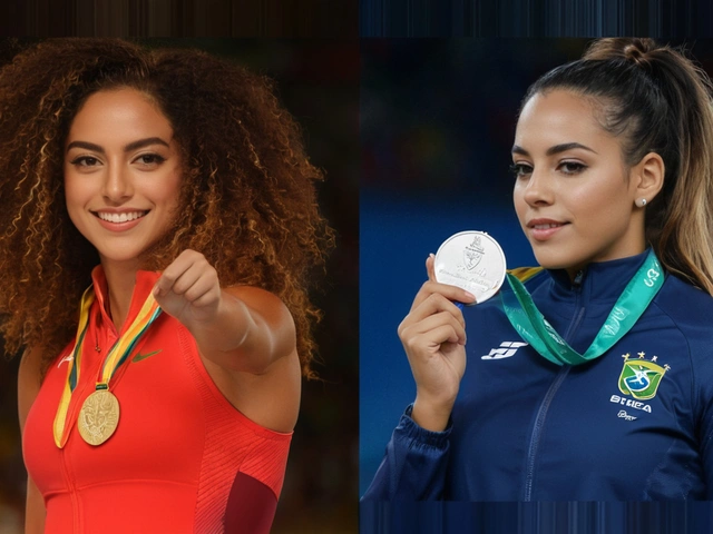 Dandara Mariana e Rebeca Andrade Lideram as Esperanças de Medalha do Brasil nos Jogos Olímpicos 2024