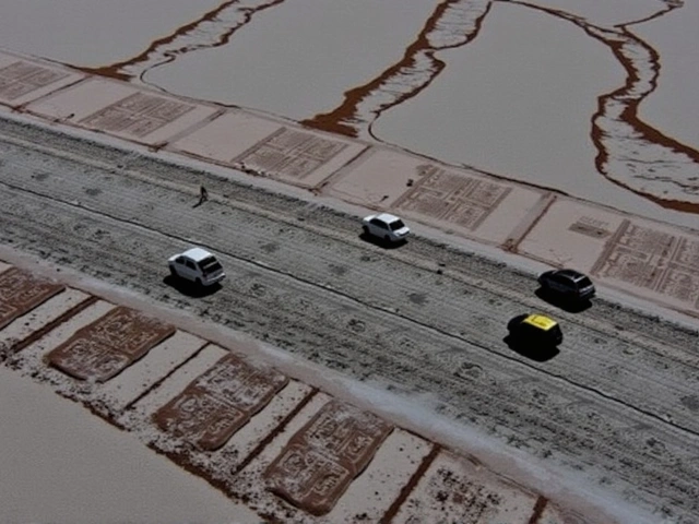 Tempestade de Granizo Transforma Deserto da Arábia Saudita