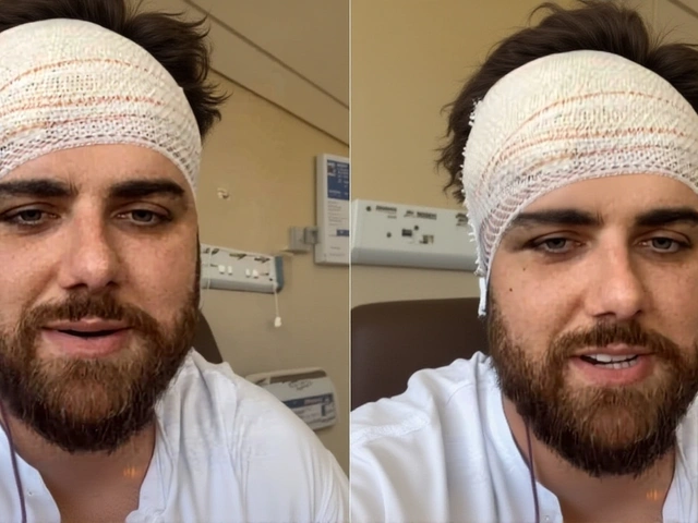 Zé Neto se recupera de corte profundo na cabeça após acidente de quadriciclo