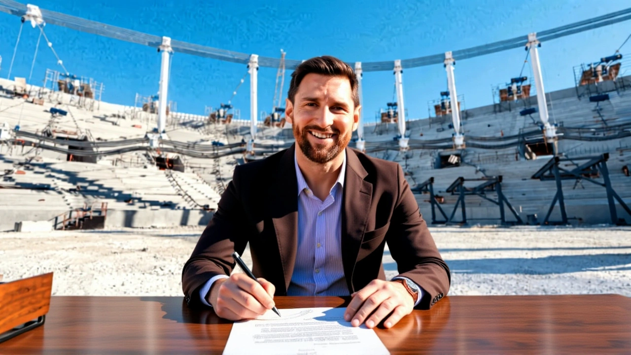 Messi renova contrato com Inter Miami até 2028 e estreia estádio
